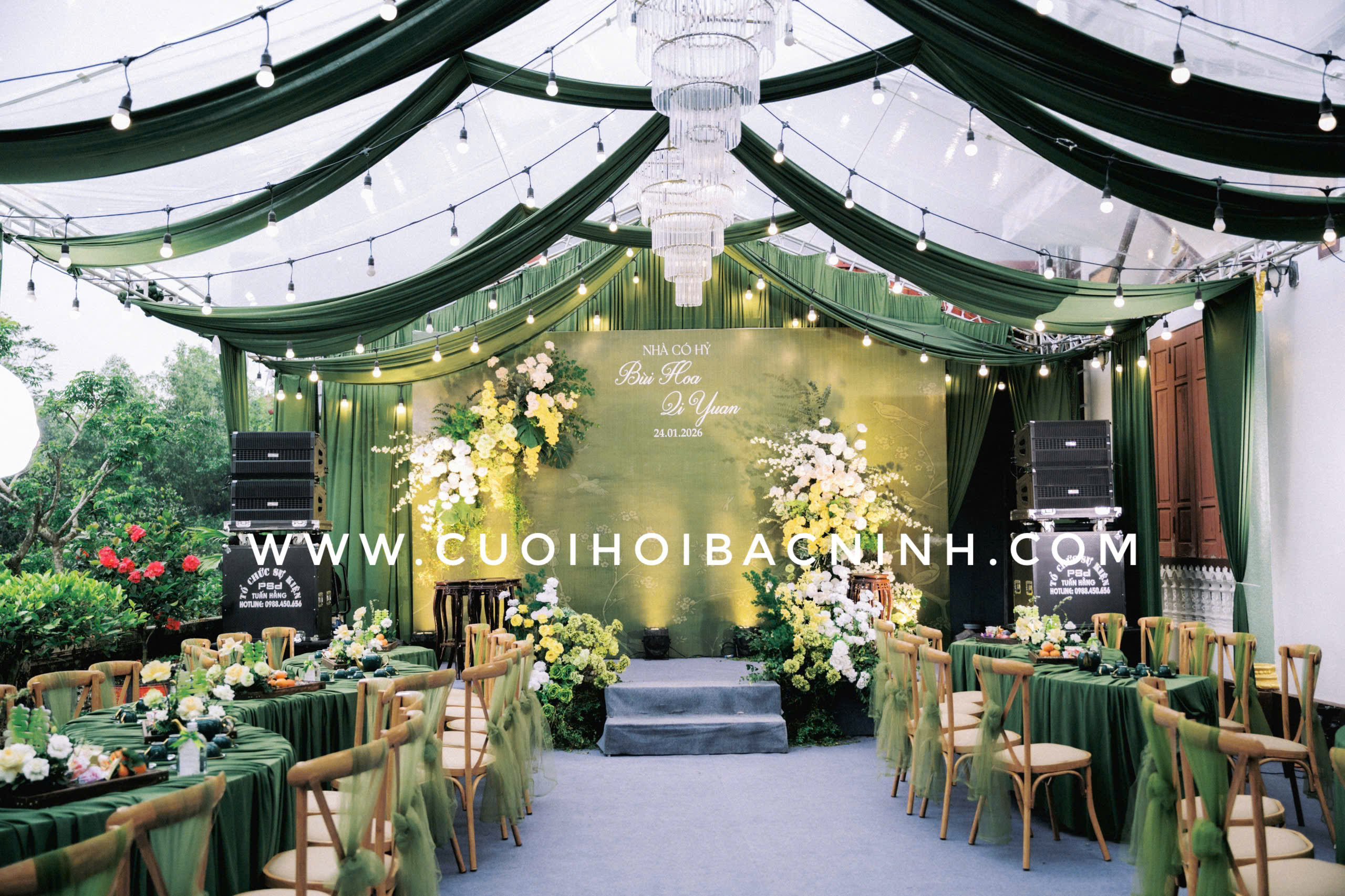 TRANG TRÍ CƯỚI ĐẸP TẠI YÊN THẾ, BẮC NINH