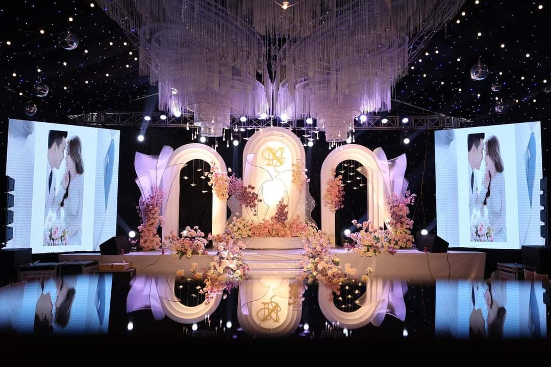 Trang trí tiệc cưới nhà hàng, khách sạn tại TX Quế Võ