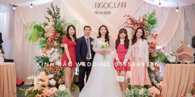 Gợi ý trang trí đám cưới theo tông màu yêu thích của cô dâu