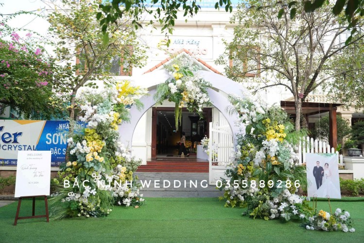 Trang trí tiệc cưới nhà hàng, khách sạn, hội trường tại huyện Thuận Thành